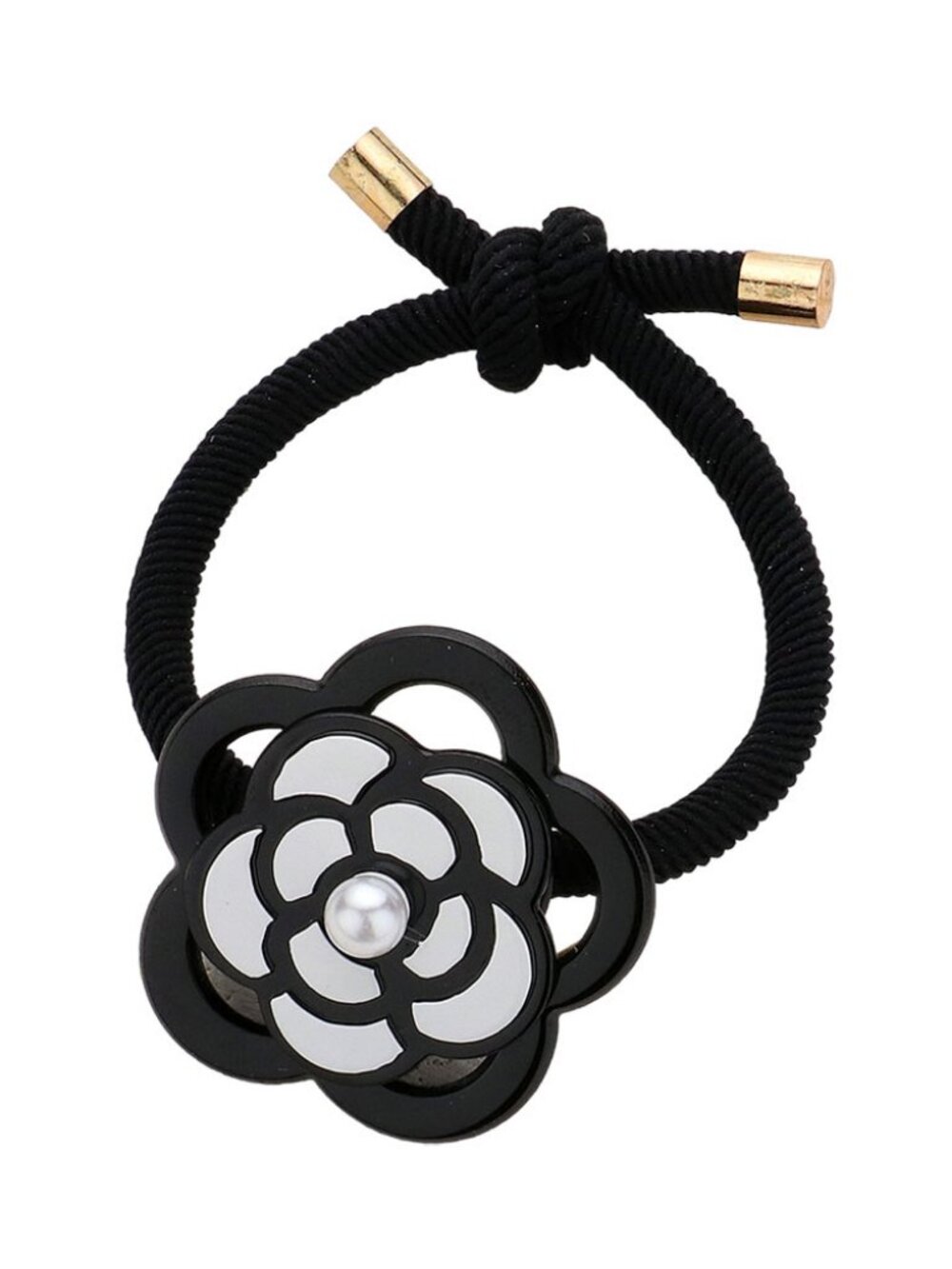 Camillia Flower Stretchable Hair Tie - Picture 2 of 2